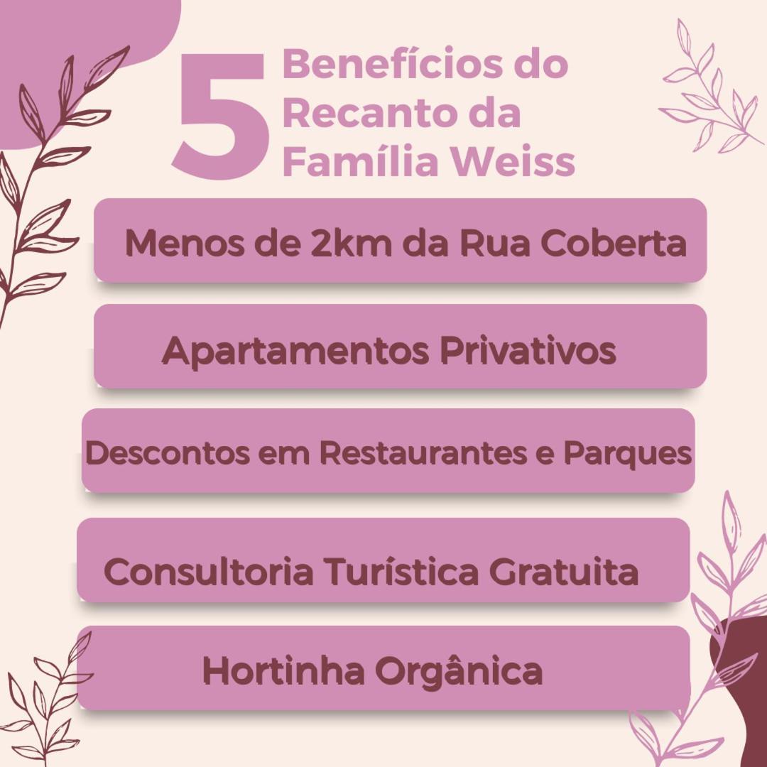 Recanto Familia Weiss 그라마도 외부 사진